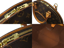 画像をギャラリービューアに読み込む, 極美品 LOUIS VUITTON ルイヴィトン ハンドバッグ M51127 エリプスPM モノグラムキャンバス ブラウン ゴールド金具 中古 66611