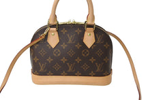 画像をギャラリービューアに読み込む, LOUIS VUITTON ルイヴィトン アルマBB ハンドバッグ M53152 ショルダー 2WAY モノグラムキャンバス PVC レザー 美品 中古 66612
