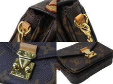 画像をギャラリービューアに読み込む, 極美品 LouisVuitton ルイヴィトン マイクロメティス ショルダーバッグ M81267 MB1267 モノグラムキャンバス ブラウン 中古 66614