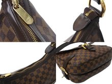 画像をギャラリービューアに読み込む, LOUIS VUITTON ルイヴィトン ハイバリー ワンショルダーバッグ N51200 ダミエ キャンバス ブラウン ゴールド金具 廃盤 美品 中古 66617