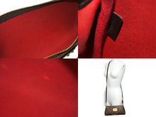 画像をギャラリービューアに読み込む, LOUIS VUITTON ルイヴィトン ダミエ エベヌ エヴァ ショルダーバッグ N55213 ブラウン ロゴ 斜め掛け 鞄 美品 中古 66618