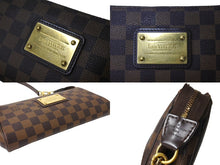 画像をギャラリービューアに読み込む, LOUIS VUITTON ルイヴィトン ダミエ エベヌ エヴァ ショルダーバッグ N55213 ブラウン ロゴ 斜め掛け 鞄 美品 中古 66618