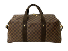 画像をギャラリービューアに読み込む, LouisVuitton ルイヴィトン ウィークエンダーGM ボストンバッグ N41139 ダミエキャンバス ブラウン ゴールド金具 美品 中古 66619