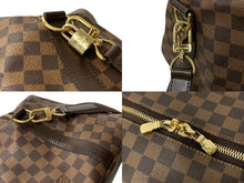画像をギャラリービューアに読み込む, LouisVuitton ルイヴィトン ウィークエンダーGM ボストンバッグ N41139 ダミエキャンバス ブラウン ゴールド金具 美品 中古 66619
