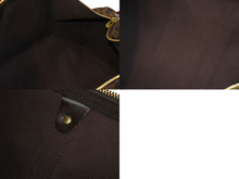 画像をギャラリービューアに読み込む, LOUIS VUITTON ルイヴィトン キーポル50 ボストンバッグ N41427 ダミエキャンバス レザー ブラウン 美品 中古 66620