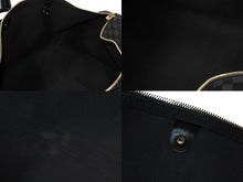画像をギャラリービューアに読み込む, LOUIS VUITTON ルイヴィトン キーポルバンドリエール55 ボストンバッグ N41413 ダミエグラフィット キャンバス ブラック 良品 中古 66623