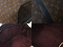 画像をギャラリービューアに読み込む, 極美品 LOUIS VUITTON ルイヴィトン キーポルバンドリエール55 ボストンバッグ M56714 モノグラムマカサー ブラウン ブラック 中古 66625