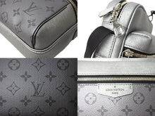 画像をギャラリービューアに読み込む, 極美品 LOUIS VUITTON ルイヴィトン アウトドア メッセンジャー ショルダーバッグ M30830 タイガラマ モノグラム シルバー 中古 66630