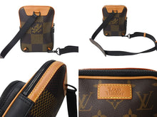 Load image into Gallery viewer, 極美品 LOUIS VUITTON ルイヴィトン NIGO アマゾンスリングバッグ ショルダーバッグ N40379 ブラウン ブラック 中古 66631