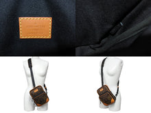Load image into Gallery viewer, 極美品 LOUIS VUITTON ルイヴィトン NIGO アマゾンスリングバッグ ショルダーバッグ N40379 ブラウン ブラック 中古 66631