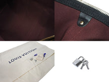 画像をギャラリービューアに読み込む, 極美品 LOUIS VUITTON ルイヴィトン キーポルバンドリエール55 ボストンバッグ M56714 モノグラムマカサー ブラウン ブラック 中古 66633