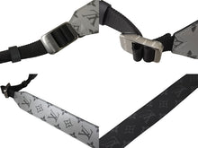 画像をギャラリービューアに読み込む, LOUIS VUITTON ルイヴィトン キーポル バンドリエール50 ボストンバッグ M43817 モノグラムスプリット ブラック シルバー 美品 中古 66634