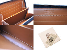画像をギャラリービューアに読み込む, 新品未使用 GOYARD ゴヤール マティニョンPM ブラック ブラウン PVCコーティングレザー レザー ラウンドファスナー 66651