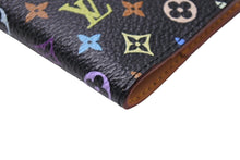 画像をギャラリービューアに読み込む, LOUIS VUITTON ルイヴィトン カルネ ドゥ バル アジェンダ ミニ マルチカラー 村上隆 M92652 手帳カバー カード 美品 中古 66653