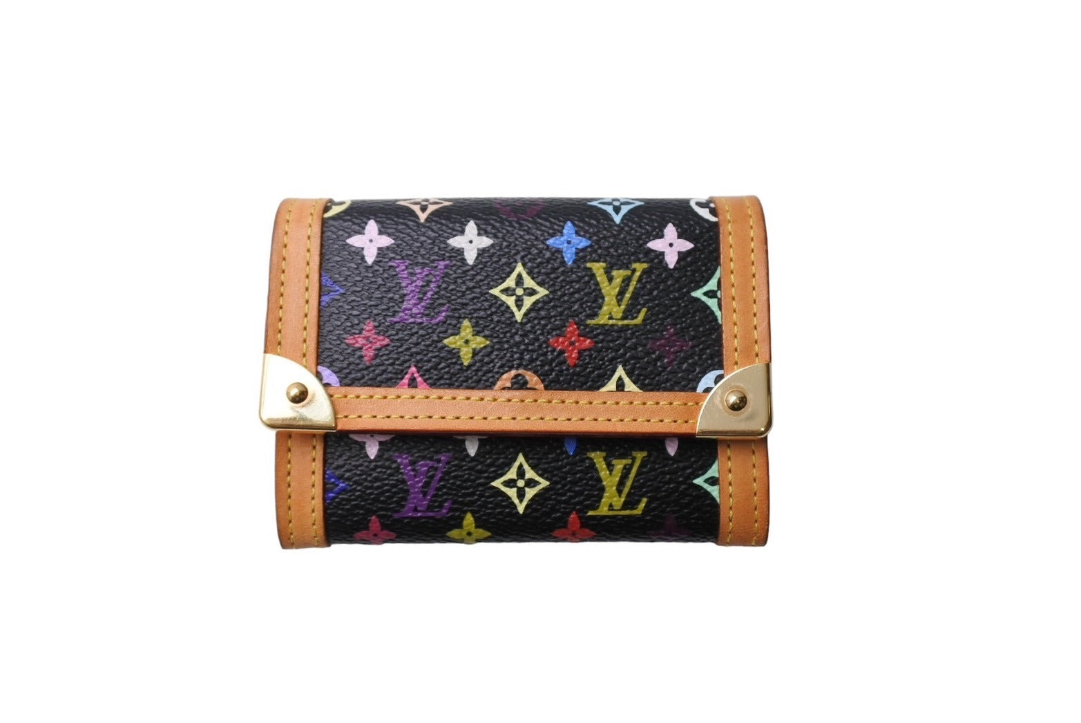 極美品 LOUIS VUITTON ルイヴィトン ポルトモネ プラ コインケース M92656 モノグラム マルチカラー PVC レザー 中古  66661 – Casanova Vintage