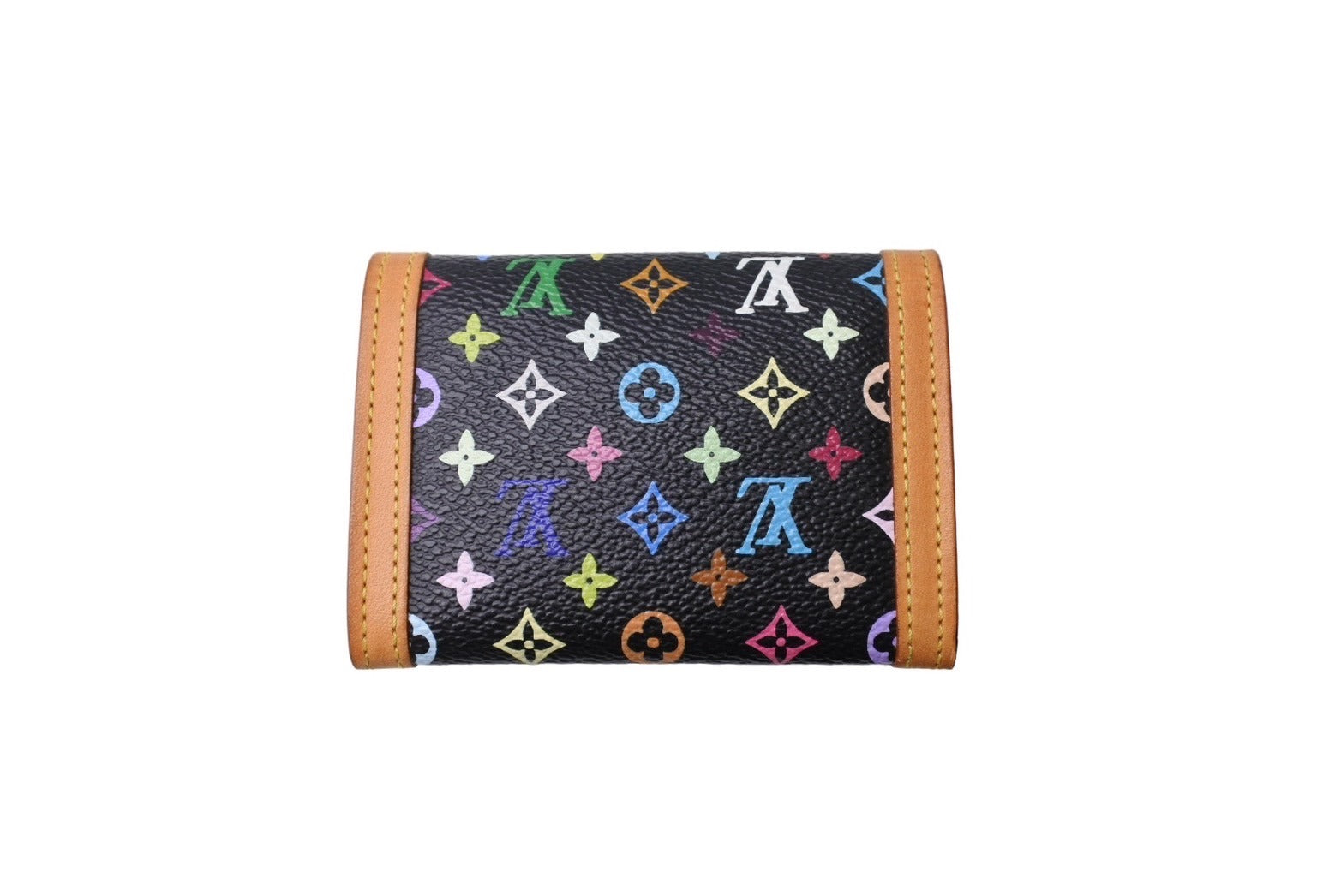 極美品 LOUIS VUITTON ルイヴィトン ポルトモネ プラ コインケース M92656 モノグラム マルチカラー PVC レザー 中古  66661 – Casanova Vintage