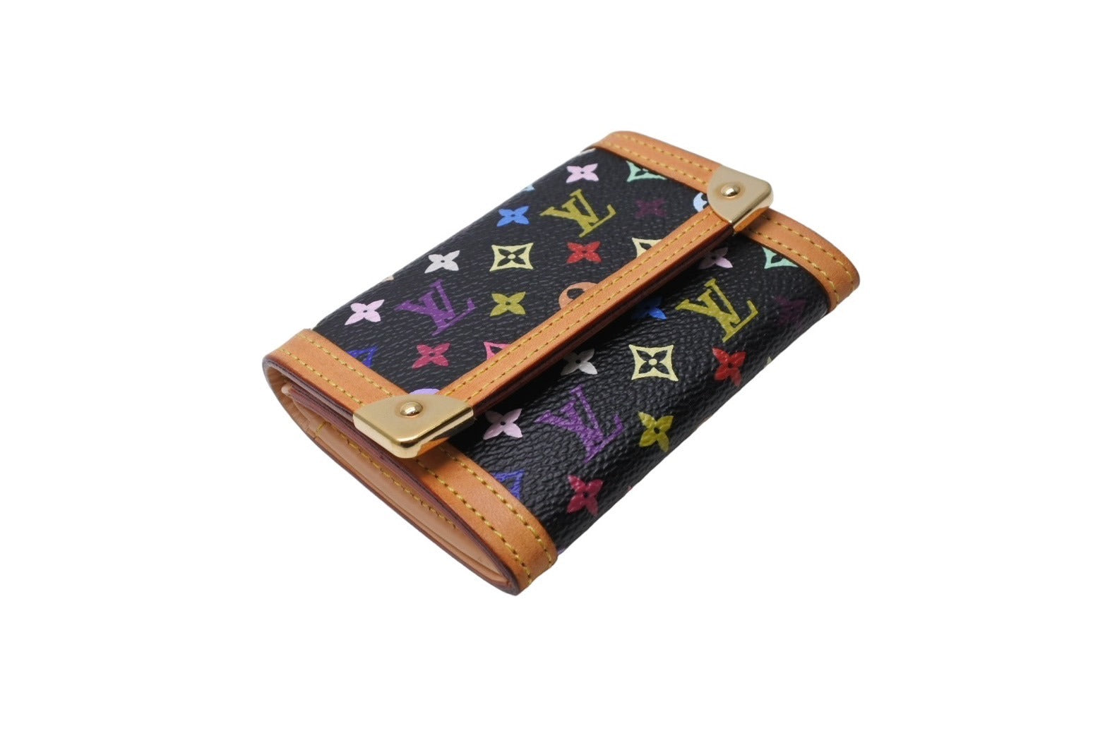 極美品 LOUIS VUITTON ルイヴィトン ポルトモネ プラ コインケース M92656 モノグラム マルチカラー PVC レザー 中古  66661 – Casanova Vintage