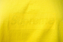 Load image into Gallery viewer, SUPREME シュプリーム 23SS Tonal Box Logo Tee 半袖Tシャツ USA製 コットン イエロー サイズL 美品 中古 66662