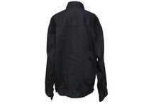 画像をギャラリービューアに読み込む, EVISU エビス デニムジャケット シーガルプリント 1507 JAPAN製 コットン ブラック サイズ46 美品 中古 66665