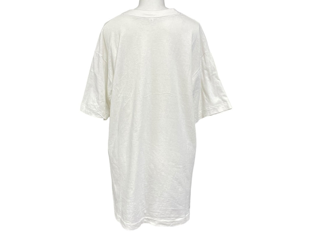 ヴィンテージ 竹野内豊 KODAK 5040 EPH 半袖Ｔシャツ サイズL シングルステッチ プリント ホワイト ブラック 美品 中古 66681