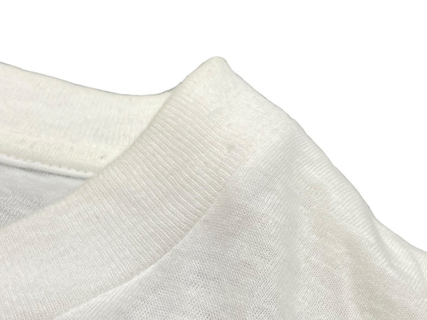 ヴィンテージ 竹野内豊 KODAK 5040 EPH 半袖Ｔシャツ サイズL シングルステッチ プリント ホワイト ブラック 美品 中古 66681