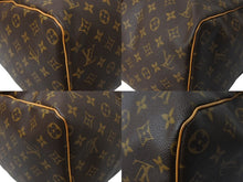 画像をギャラリービューアに読み込む, LOUIS VUITTON ルイヴィトン キーポル45 ボストンバッグ M41428 モノグラム ブラウン ゴールド金具 美品 中古 66684