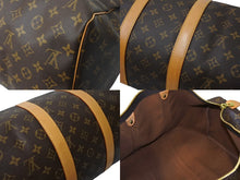 画像をギャラリービューアに読み込む, LOUIS VUITTON ルイヴィトン キーポル45 ボストンバッグ M41428 モノグラム ブラウン ゴールド金具 美品 中古 66684