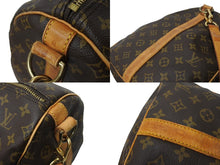 画像をギャラリービューアに読み込む, LOUIS VUITTON ルイヴィトン キーポルバンドリエール55 M41414 ボストンバッグ モノグラムキャンバス ブラウン 良品 中古 66686