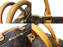 画像をギャラリービューアに読み込む, LOUIS VUITTON ルイヴィトン キーポルバンドリエール60 ボストンバッグ M41412 モノグラムキャンバス ブラウン 美品 中古 66687