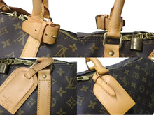 画像をギャラリービューアに読み込む, LOUIS VUITTON ルイヴィトン キーポル50 ボストンバッグ M41426 モノグラムキャンバス ゴールド金具 ブラウン 美品 中古 66688