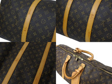 画像をギャラリービューアに読み込む, LOUIS VUITTON ルイヴィトン キーポル50 ボストンバッグ M41426 モノグラムキャンバス ゴールド金具 ブラウン 美品 中古 66688