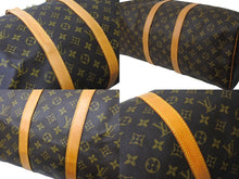 画像をギャラリービューアに読み込む, LOUIS VUITTON ルイヴィトン キーポル45 ボストンバッグ M41428 モノグラム ブラウン ゴールド金具 美品 中古 66689