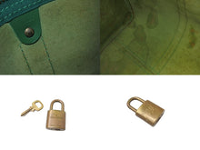 画像をギャラリービューアに読み込む, Louis Vuitton ルイヴィトン エピ キーポル45 ボストンバッグ M42974 エピレザー グリーン 美品 中古 66690