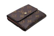 画像をギャラリービューアに読み込む, 極美品 LOUIS VUITTON ルイヴィトン ポルトモネ ビエ カルトクレディ 二つ折り財布 M61652 モノグラム ブラウン ゴールド金具 中古 66700