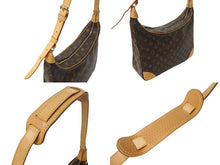 Load image into Gallery viewer, LOUIS VUITTON ルイヴィトン ブローニュ ショルダーバッグ M51265 モノグラムキャンバス ゴールド金具 ブラウン 美品 中古 66701