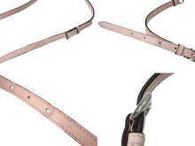 画像をギャラリービューアに読み込む, PRADA プラダ ハンドバッグ ショルダーバッグ 2WAY 1BA333 トライアングルロゴ カーフスキン ピンク シルバー金具 美品 中古 66707