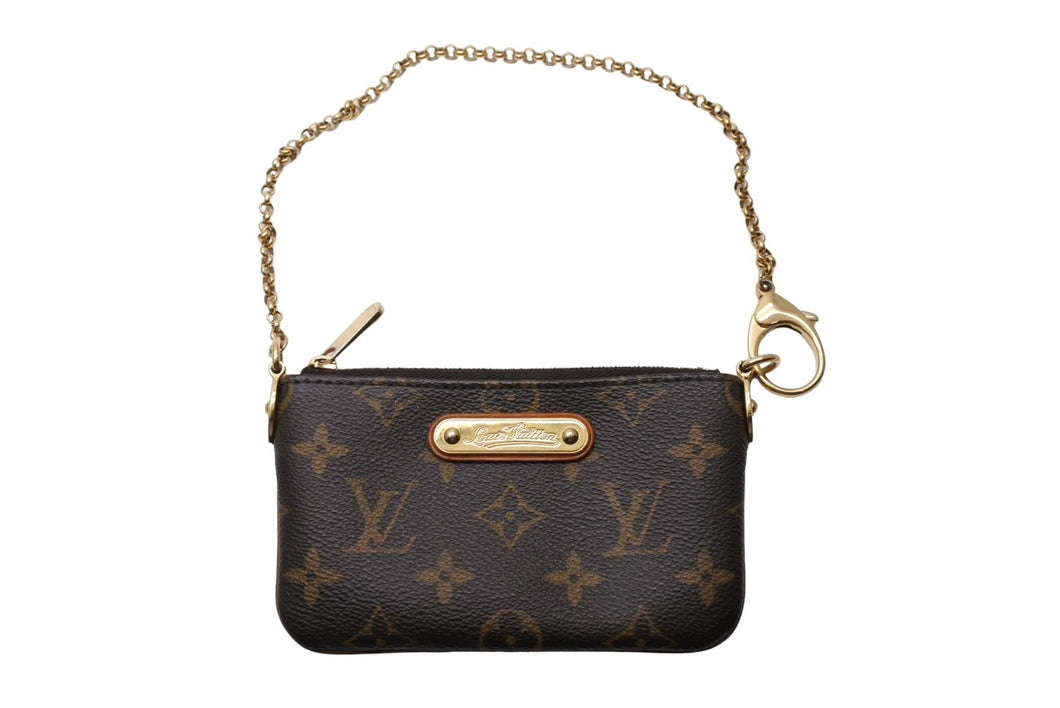 LouisVuitton ルイヴィトン ポシェットミラMM モノグラム チェーンハンドバッグ ポーチ 廃盤品 M60094 ブラウン 美品 中古  66713 – Casanova Vintage