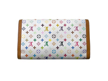 画像をギャラリービューアに読み込む, LOUIS VUITTON ルイヴィトン ポルトトレゾール インターナショナル M92659 3つ折り長財布 モノグラムキャンバス マルチカラー 美品 中古 66717