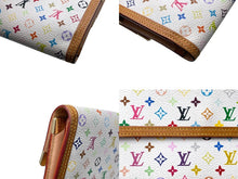 画像をギャラリービューアに読み込む, LOUIS VUITTON ルイヴィトン ポルトトレゾール インターナショナル M92659 3つ折り長財布 モノグラムキャンバス マルチカラー 美品 中古 66717