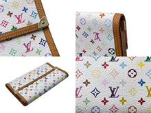 画像をギャラリービューアに読み込む, LOUIS VUITTON ルイヴィトン ポルトトレゾール インターナショナル M92659 3つ折り長財布 モノグラムキャンバス マルチカラー 美品 中古 66717
