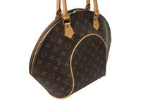 画像をギャラリービューアに読み込む, 極美品 LOUIS VUITTON ルイヴィトン ハンドバッグ エリプスMM M51126 モノグラム ゴールド金具 中古 66720