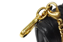 Load image into Gallery viewer, MIUMIU ミュウミュウ マトラッセミニチェーンショルダーバッグ 5TT123 ゴールド金具 ブラック 美品 中古 66734