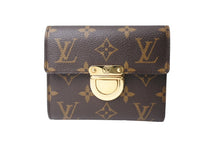 画像をギャラリービューアに読み込む, LOUIS VUITTON ルイヴィトン ポルトフォイユ コアラ モノグラム 三つ折り財布 M58013 TH0065 ゴールド ブラウン 美品 中古 66741