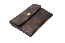 画像をギャラリービューアに読み込む, 極美品 LOUIS VUITTON ルイヴィトン モノグラム ラドロー M61927 コインケース カードケース ブラウン ゴールド金具 中古 66744