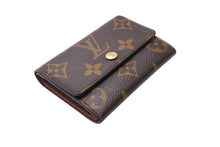 画像をギャラリービューアに読み込む, 極美品 LOUIS VUITTON ルイヴィトン ポルトモネ プラ コインケース M61930 モノグラムキャンバス ゴールド金具 ブラウン 中古 66745