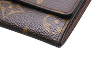 画像をギャラリービューアに読み込む, 極美品 LOUIS VUITTON ルイヴィトン ポルトモネ プラ コインケース M61930 モノグラムキャンバス ゴールド金具 ブラウン 中古 66745