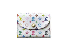 画像をギャラリービューアに読み込む, LOUIS VUITTON ルイヴィトン カードケース M66560 アンヴェロップカルト ドゥ ヴィジット イニシャル入り モノグラムマルチカラー 美品 中古 66746