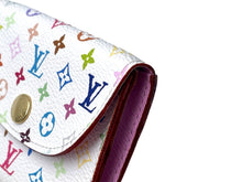 画像をギャラリービューアに読み込む, LOUIS VUITTON ルイヴィトン カードケース M66560 アンヴェロップカルト ドゥ ヴィジット イニシャル入り モノグラムマルチカラー 美品 中古 66746