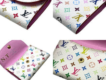 画像をギャラリービューアに読み込む, LOUIS VUITTON ルイヴィトン カードケース M66560 アンヴェロップカルト ドゥ ヴィジット イニシャル入り モノグラムマルチカラー 美品 中古 66746