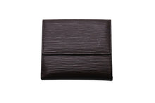 Load image into Gallery viewer, LOUIS VUITTON ルイヴィトン 二つ折り財布 Wホック ポルト モネ ビエ カルト クレディ M6348D エピレザー ブラウン 美品 中古 66748
